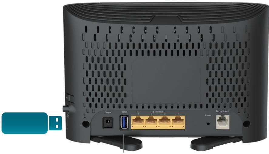 D-LINK DES-1016D - Connector et partager un périphérique de stockage USB - 1