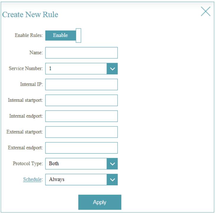 D-LINK DES-1016D - Créer une nouvelle règle - 3