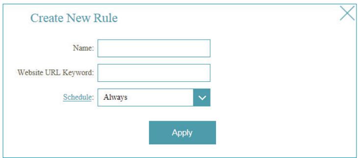 D-LINK DES-1016D - Créer une nouvelle règle - 2