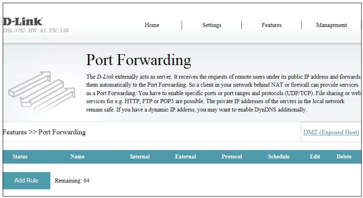 D-LINK DES-1016D - Créer une nouvelle règle - 1