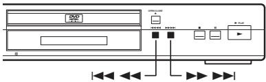 PIONEER DV 656 A - Front panel controls - 1