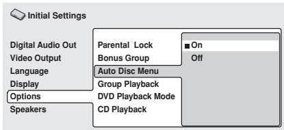 PIONEER DV 656 A - Auto Disc Menu - 1