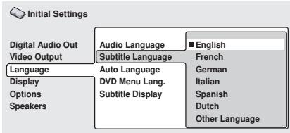 PIONEER DV 656 A - Subtitle Language - 1