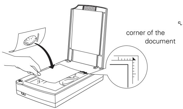 EPSON PERFECTION 1200 - Placing Your Original Document - 1