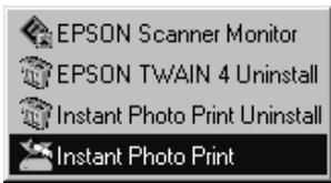 EPSON PERFECTION 1200 - Using EPSON Instant Photo Print - 2