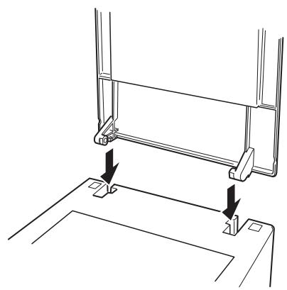 EPSON PERFECTION 1200 - Reattaching the Scanner Cover - 1