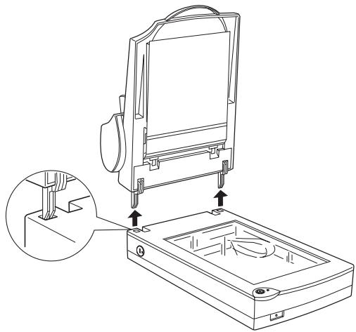 EPSON PERFECTION 1200 - Removing the Paper Path Guide - 1