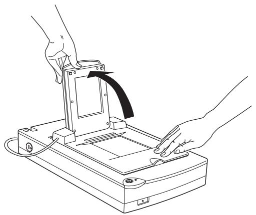EPSON PERFECTION 1200 - Loading Slides and Film Directly on the Document Table - 2