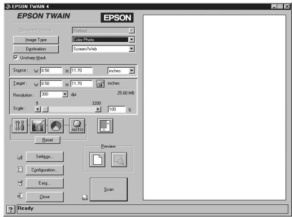 EPSON PERFECTION 1200 - Using EPSON TWAIN - 3
