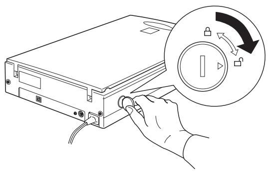 EPSON PERFECTION 1200 - Unlock the Scanner - 1