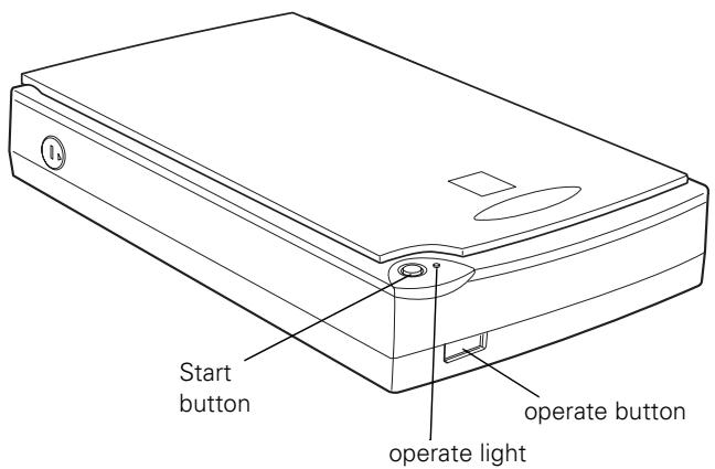EPSON PERFECTION 1200 - Light and Buttons - 1