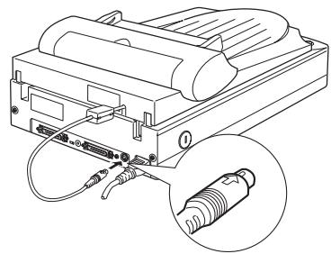 EPSON PERFECTION 1200 - Installing the Auto Document Feeder - 2