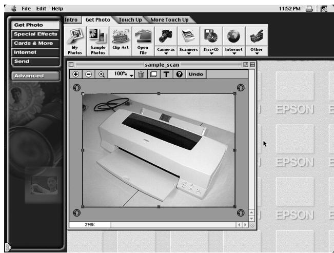 EPSON PERFECTION 1200 - Using Copy and Paste - 1