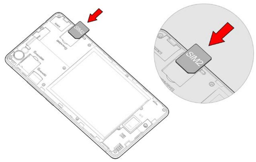 WIKO FEVER - - Simkaart invoegen - 3