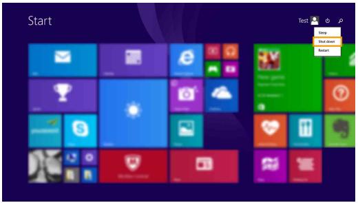 LENOVO YOGA 3 - Chapitre 2. commencer à utiliser windows 8.1 - 1