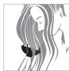 BABYLISS 6000E - Metoda uładania zaleź od naturalnégo ksztalu wlosów i zamierzonego celu. - 6
