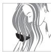 BABYLISS 6000E - The styling method depends on the natural style of the hair and the desired result. - 6