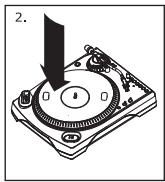 ION LP-2CD - INSTALLATIE PLATEAU - 2