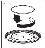 ION LP-2CD - Installation du plateau - 1