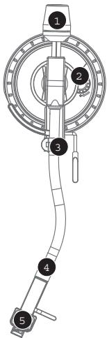 ION LP-2CD - TONEARM OVERVIEW - 1