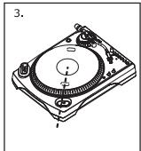 ION LP-2CD - Installation du plateau - 3