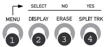 ION LP-2CD - BOTONES DE MENU Y FUNCIONES: - 1