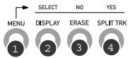 ION LP-2CD - MENU UND FUNKTIONSTASTEN - 1