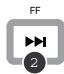 ION LP-2CD - CD CONTROL BUTTONS - 2