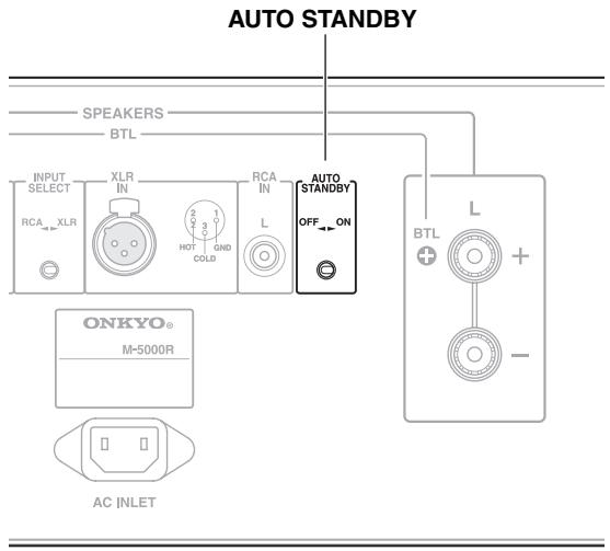 ONKYO M5000R - Réglage de la veille automatique (ASb) - 1