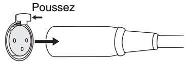ONKYO M5000R - Débranchement du câble XLR - 2