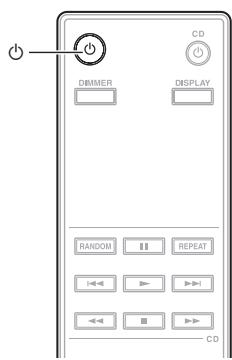 ONKYO A9050 - Mise sous tension de l'amplificateur intégré - 1