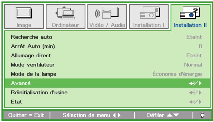 CANON LV-WX300USTI - LV-WX310ST - Réinitialiser le compteur de la lampe - 1