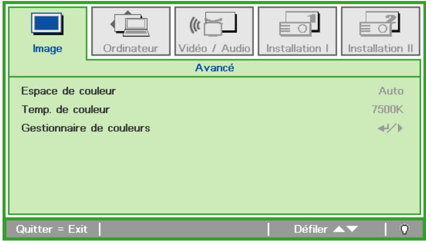 CANON LV-WX300USTI - LV-WX310ST - Fonctions avancées - 1