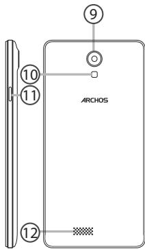 ARCHOS 50D NEON - وصف الهاتف - 1