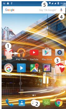 ARCHOS 50D NEON - On your homescreen - 5