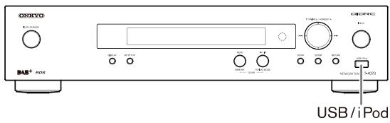 ONKYO T4070 - Riproduzione dei dispositivi USB - 1