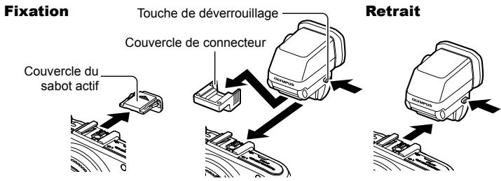 OLYMPUS E-PL6 - ■ Fixation et retrait d'un viseur électronique - 1