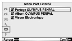 OLYMPUS E-PL6 - Menu Port Externe - 1