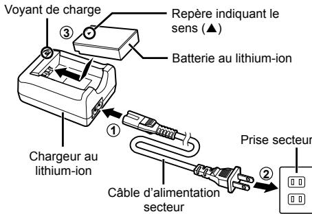 OLYMPUS E-PL6 - Recharge de la batterie. - 1