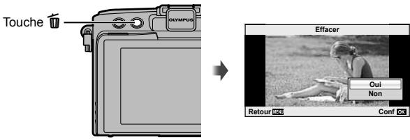 OLYMPUS E-PL6 - Effacement des images - 1
