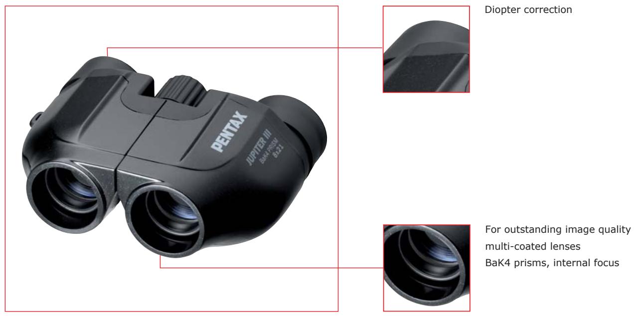 PENTAX 8X21 JUPITER III - SMALL AND PORTABLE - 2