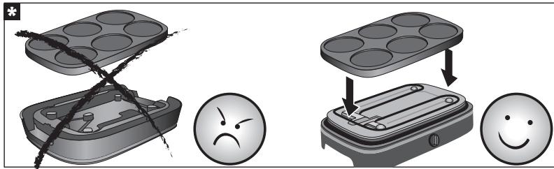 TEFAL CREP'PARTY DUAL 2 PLAQUES PY604612 - AR - 12