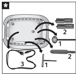 TEFAL CREP'PARTY DUAL 2 PLAQUES PY604612 - AR - 10