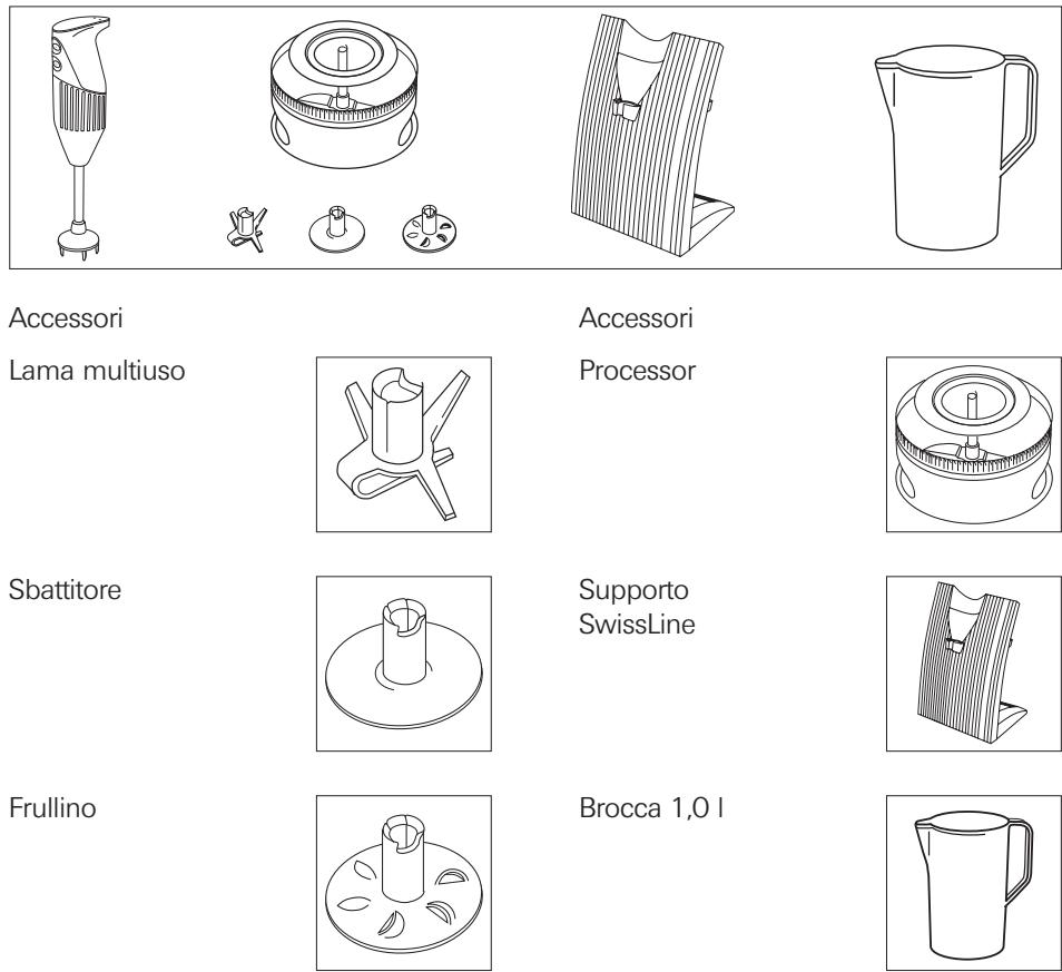 BAMIX M200 - Descrizione dell'apparecchio - 1