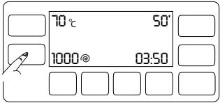 70 °C 50' 1000° 03:50