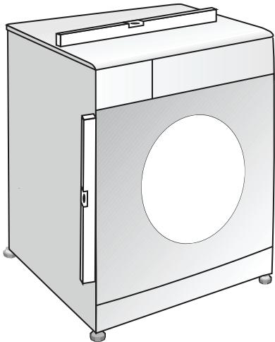 BEKO WDA96160 - Réglage des pieds - 1