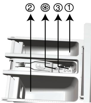 BEKO WDA96160 - Tiroir à produits - 1