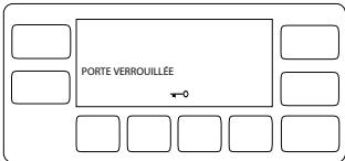 PORTE VERROUILLÉE