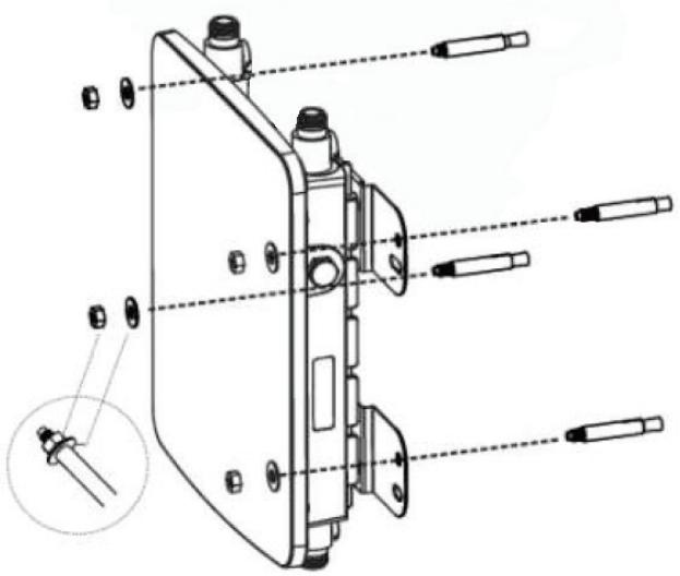D-LINK DWL-8710AP - Mounting the AP to a Wall - 3