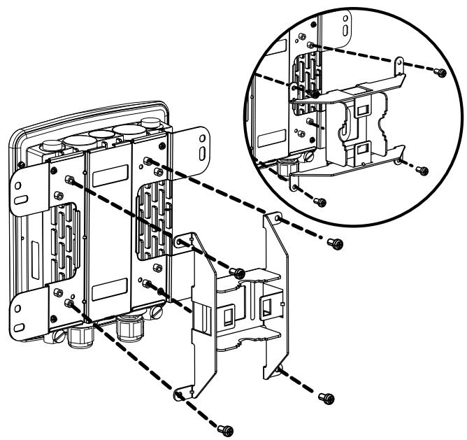 D-LINK DWL-8710AP - Mounting the AP to a Pole - 2